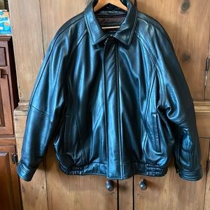 Wilson’s Thinsulate-lined Leather Bomber Jacket